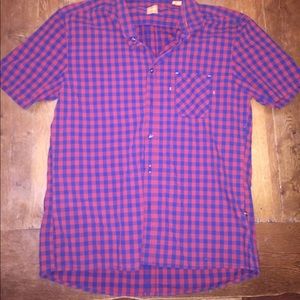 Hugo Boss checkered casual shirt